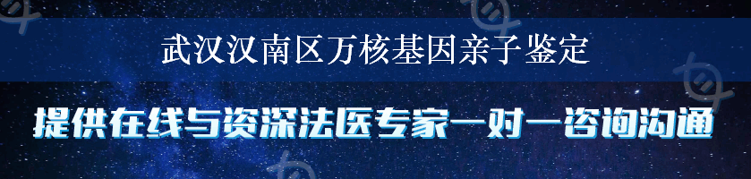 武汉汉南区万核基因亲子鉴定